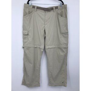 Men's Convertible Cargo Pants - Light Khaki